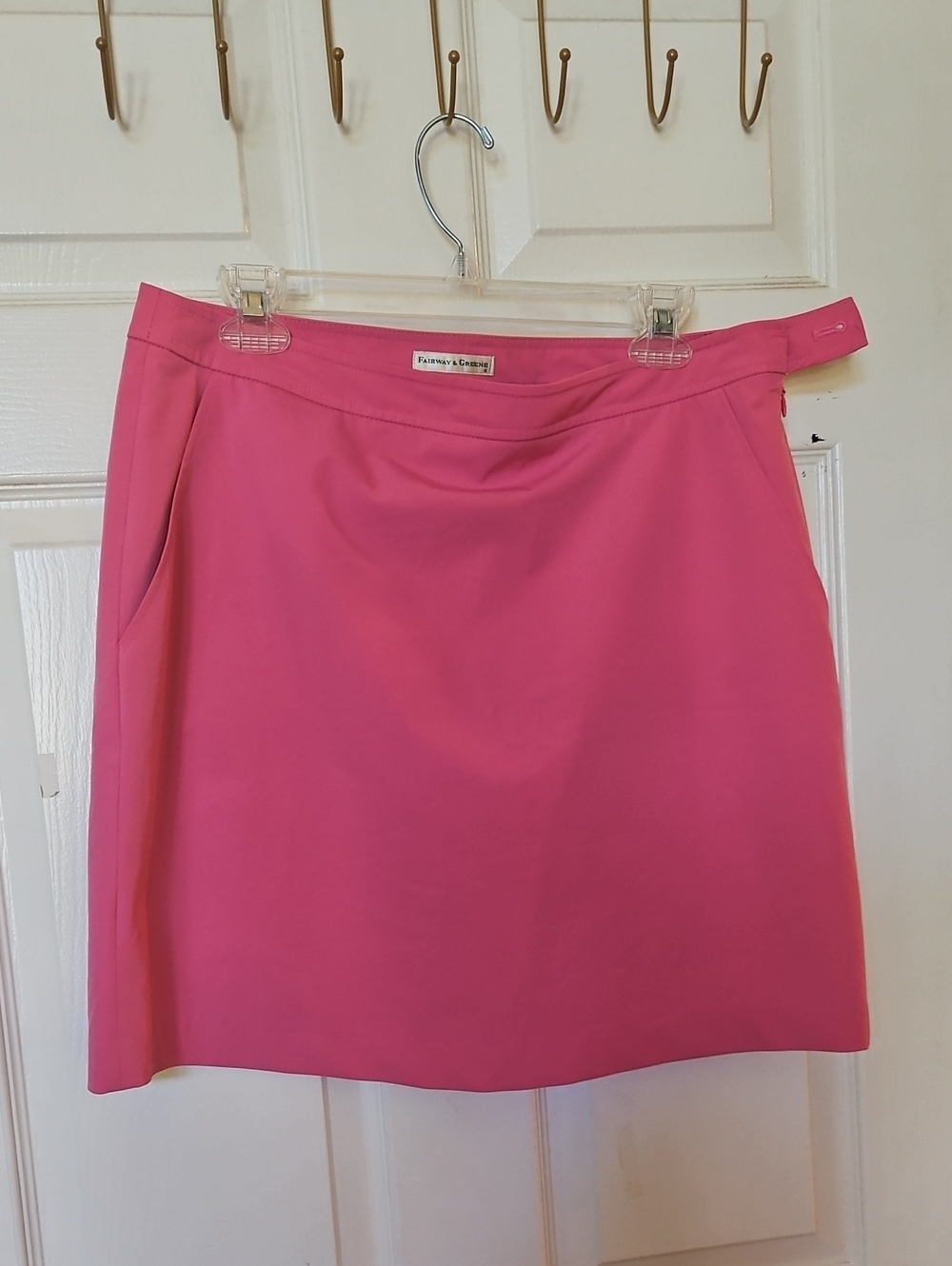 Fairway & Greene Vibrant Pink Mini Skirt